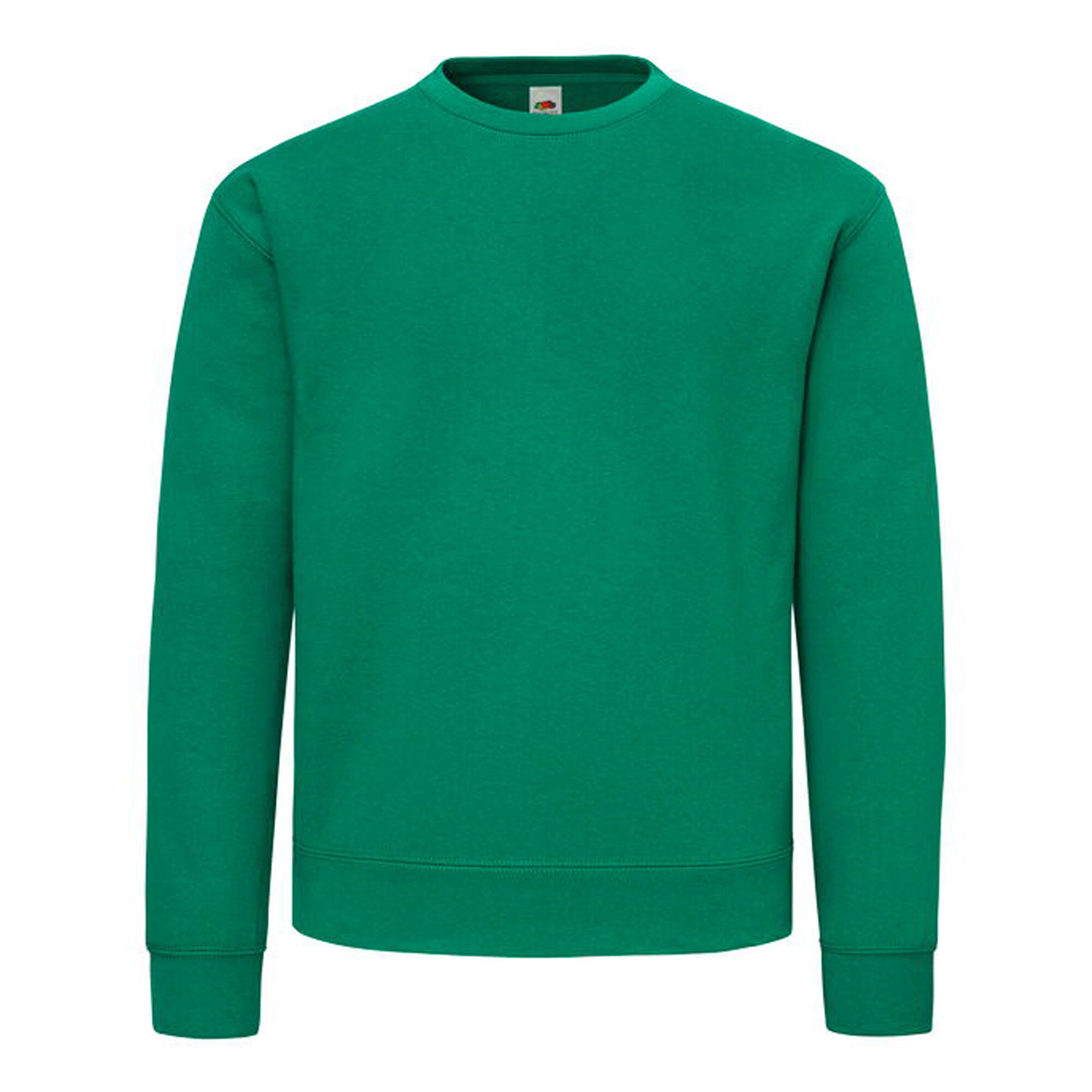 "Supercotton" Sweatshirt für Herren College Grün 2/4