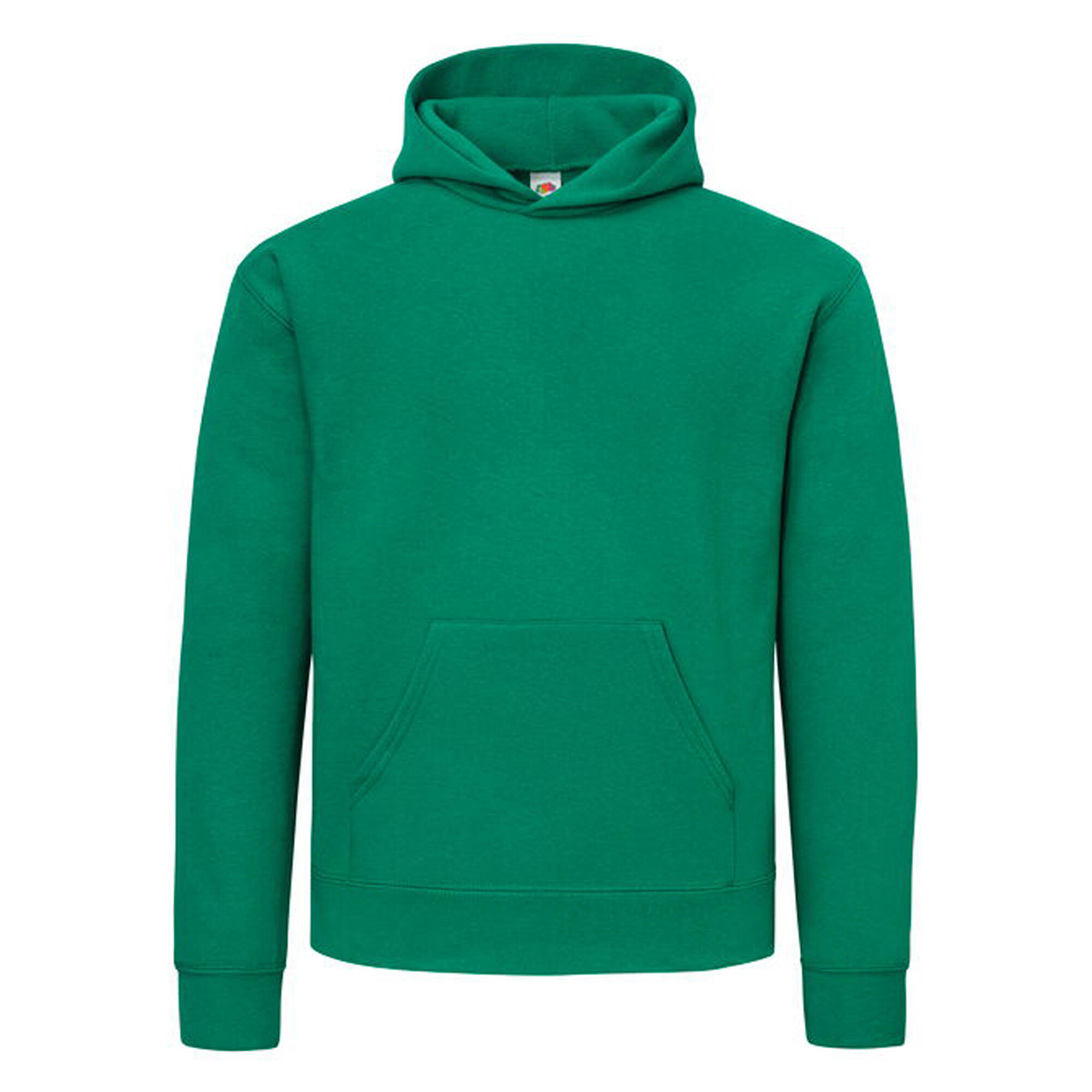 "Supercotton" Kapuzenpullover für Herren College Grün 2/4