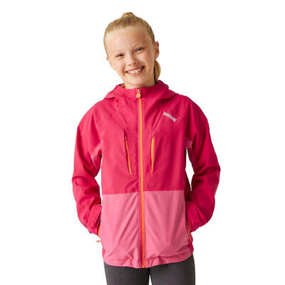 Felpa Con Cappuccio E Zip Intera Bambini Regatta Highton V Pink Potion