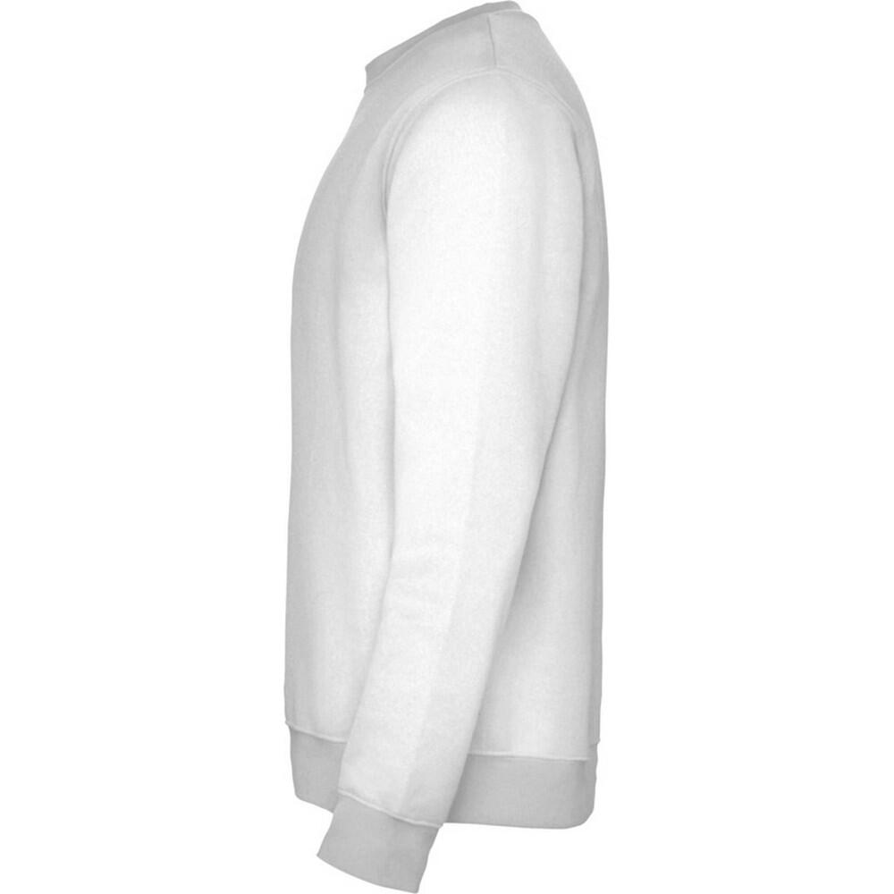 Unisex Clasica Crew Hals Sweatshirt voor volwassenen (Aswit gemêleerd) 4/4