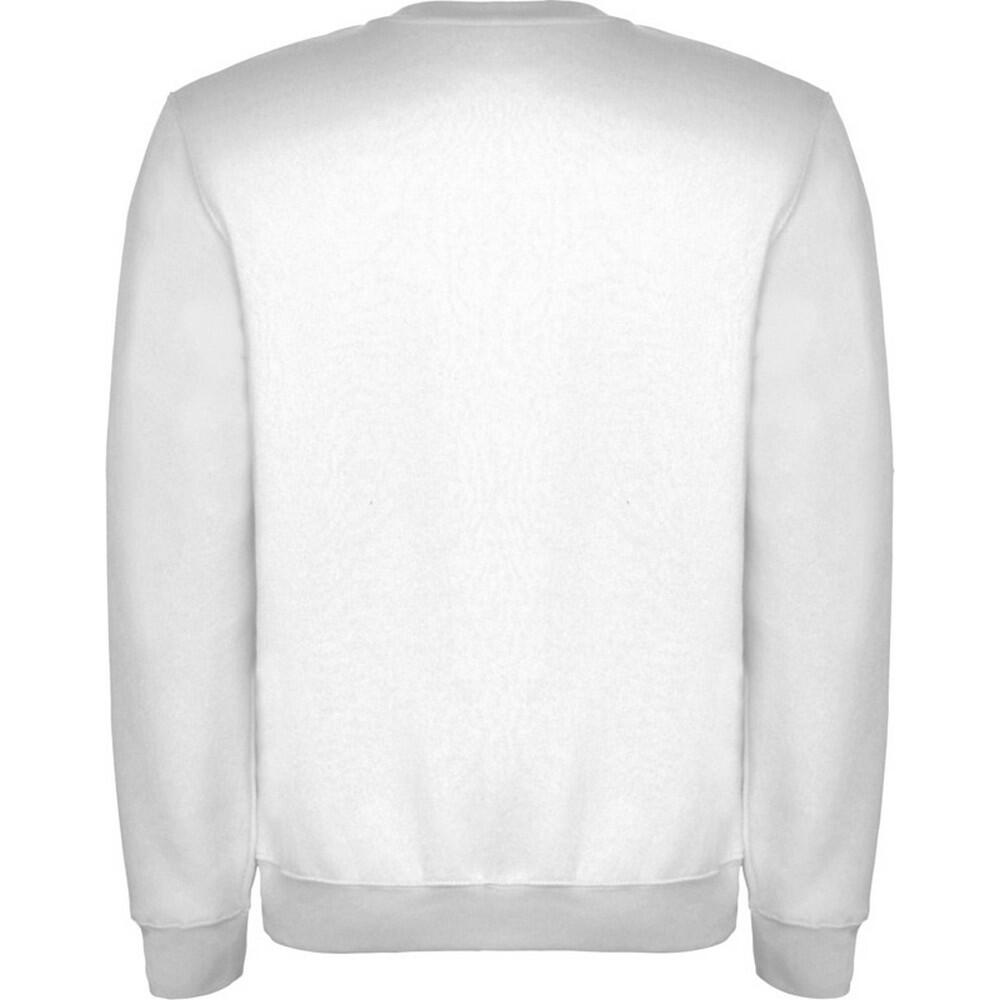 Unisex Clasica Crew Hals Sweatshirt voor volwassenen (Aswit gemêleerd) 2/4