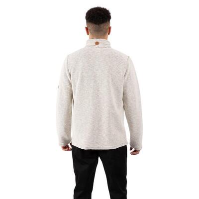 Heren falmouthfloss sweatshirt (gebroken wit)