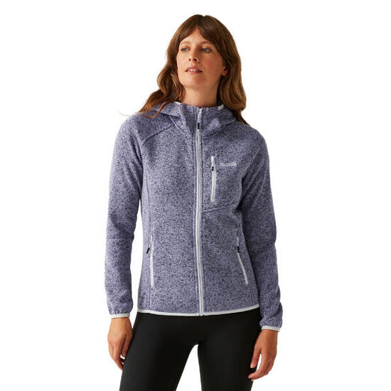 Felpa Con Cappuccio E Zip Intera Donna Regatta Newhill II Fiore Di Pesca
