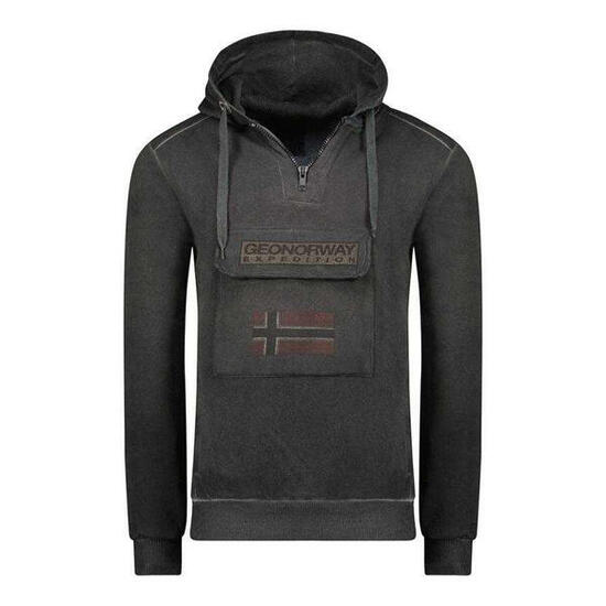 Sweat À Capuche Motif/style Badge GYMCLASS EO Homme (Noir)