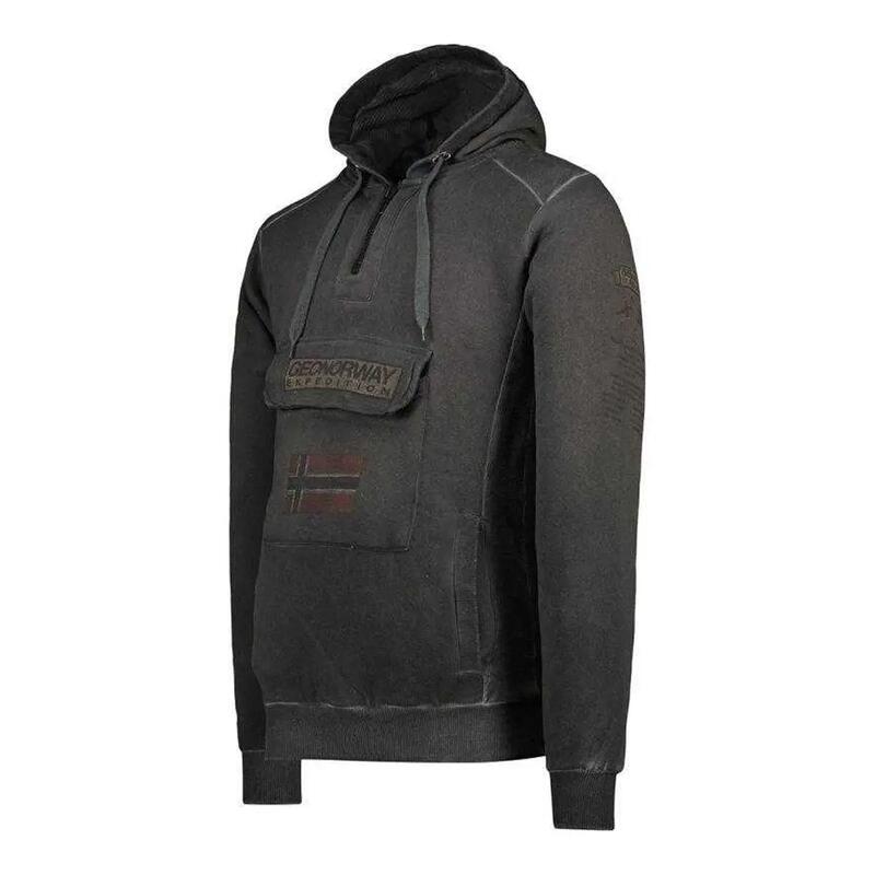 Hanorac Drumeții În Natură Geographical Norway Gymclass EO Tie Dye Badge Bărbați
