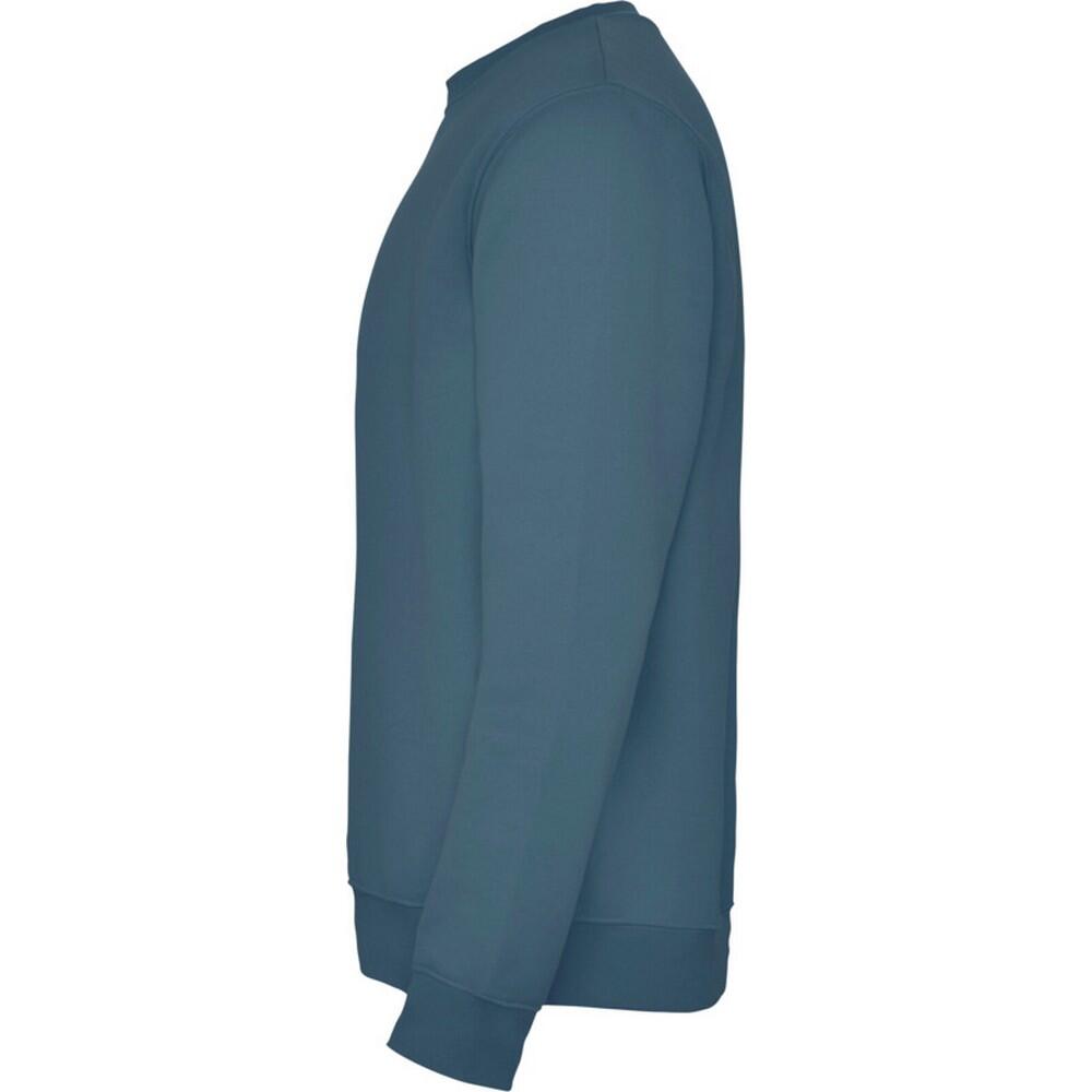 Unisex Clasica Crew Hals Sweatshirt voor volwassenen (Storm Blauw) 4/4