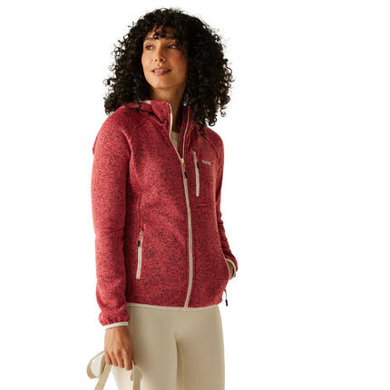 Veste À Capuche NEWHILL Femme (Bordeaux / Vanille Clair)