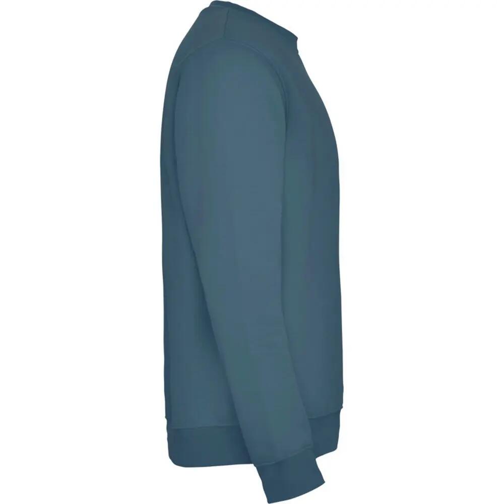 Unisex Clasica Crew Hals Sweatshirt voor volwassenen (Storm Blauw) 3/4