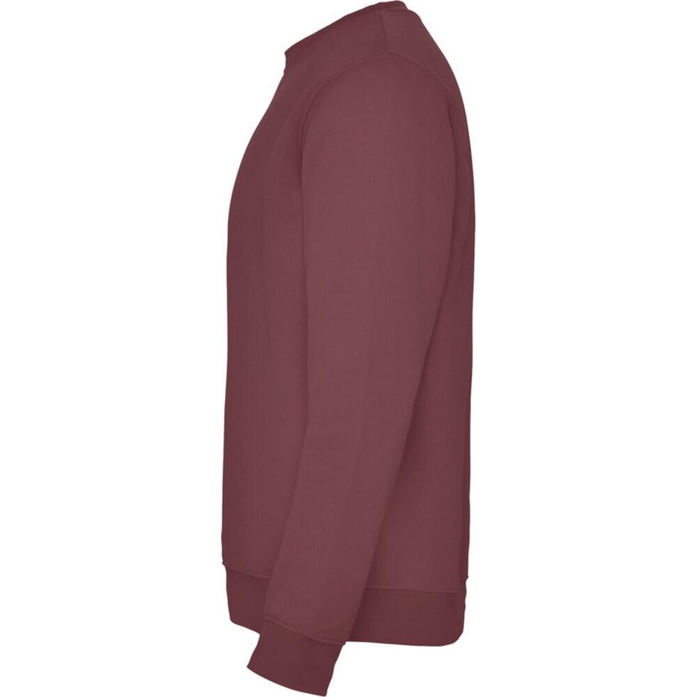 Unisex Clasica Crew Hals Sweatshirt voor volwassenen (Bessenrood) 4/4