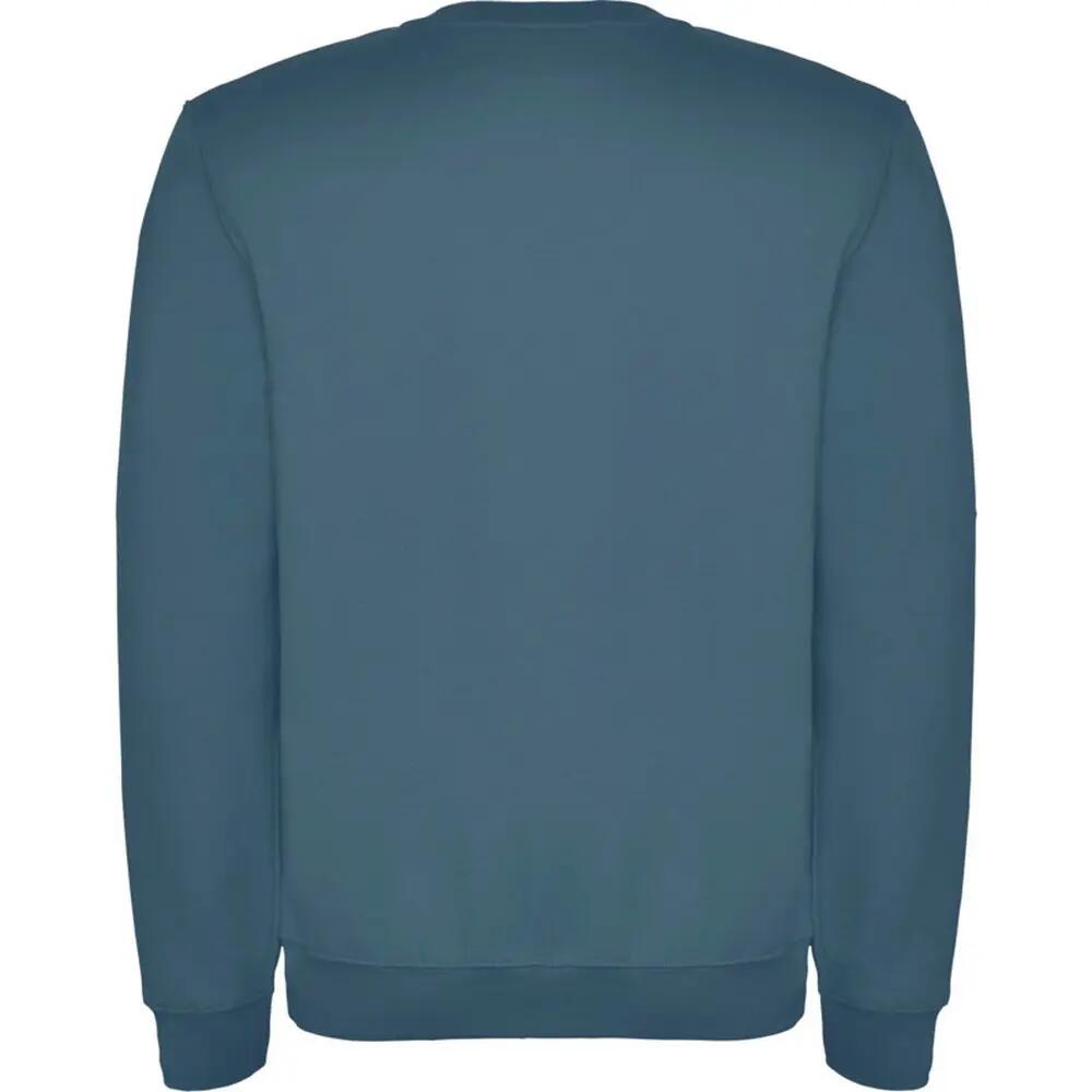 Unisex Clasica Crew Hals Sweatshirt voor volwassenen (Storm Blauw) 2/4