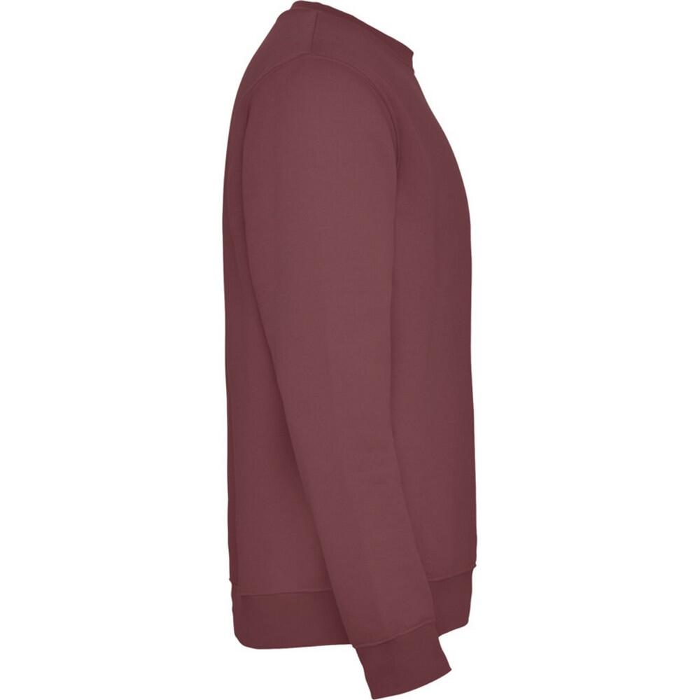 Unisex Clasica Crew Hals Sweatshirt voor volwassenen (Bessenrood) 3/4