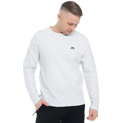Calverley" Sweatshirt für Herren Naturweiß meliert
