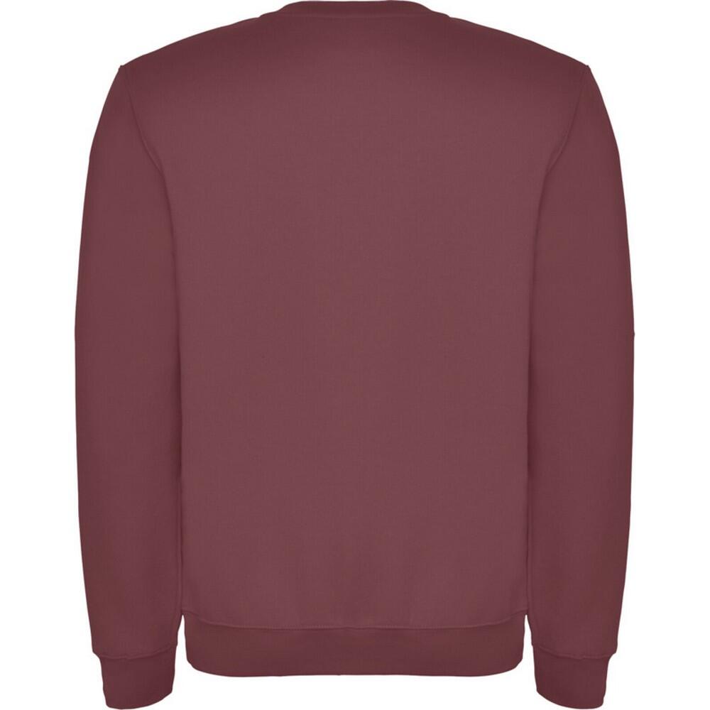 Unisex Clasica Crew Hals Sweatshirt voor volwassenen (Bessenrood) 2/4