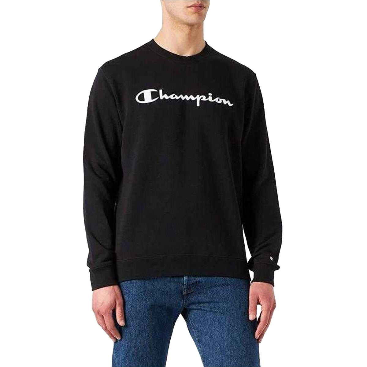 Sweat Motif/style Logo Homme (Noir) 3/4