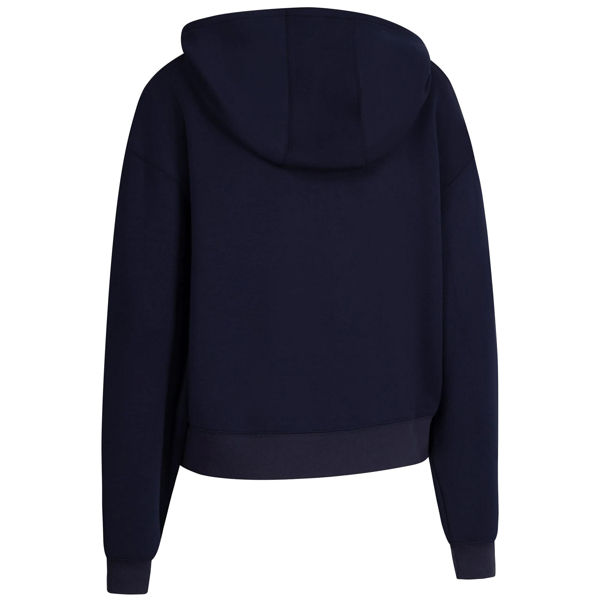 Felpa Con Cappuccio E Zip Intera Donna Trespass Sileas Active Blu Navy 3/5