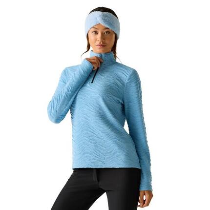 Glamourize III" Midlayer für , mit kurzem Reißverschluss Damen Gletschersee