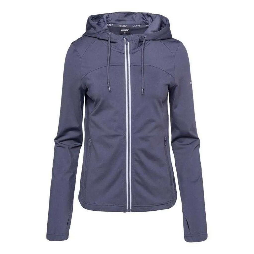 Womens/Ladies Tolin Full Zip Hoodie (Graphite)