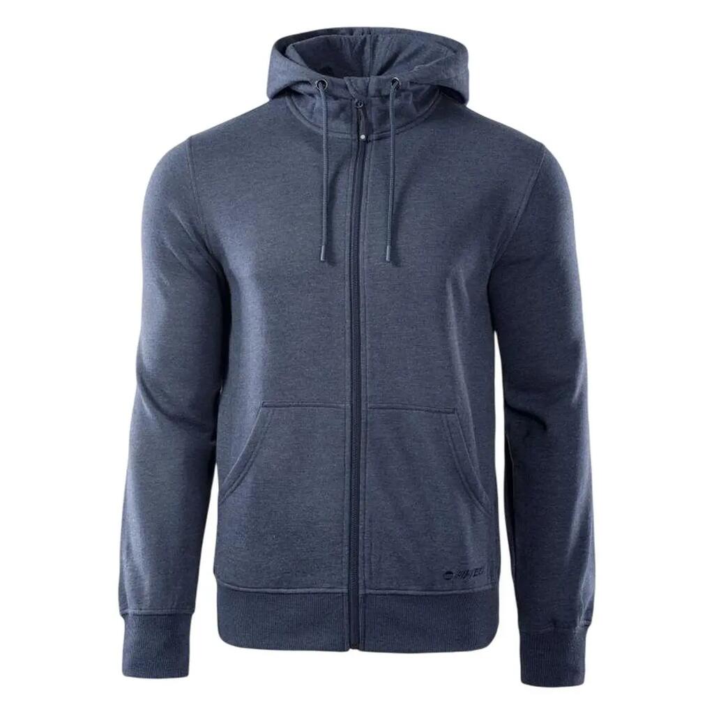 Mens Silian II Full Zip Hoodie (Navy Blue/Blue)