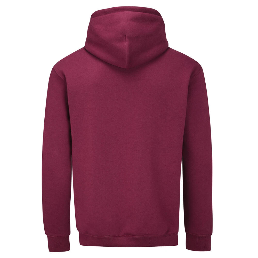 Felpa Con Cappuccio Adulto Unisex Mantis Essential Borgogna 2/2