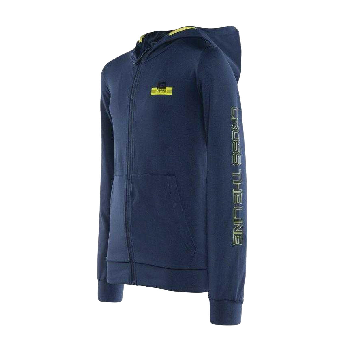 Veste À Capuche CROSS THE LINE NIFFI Garçon (Bleu) 3/4