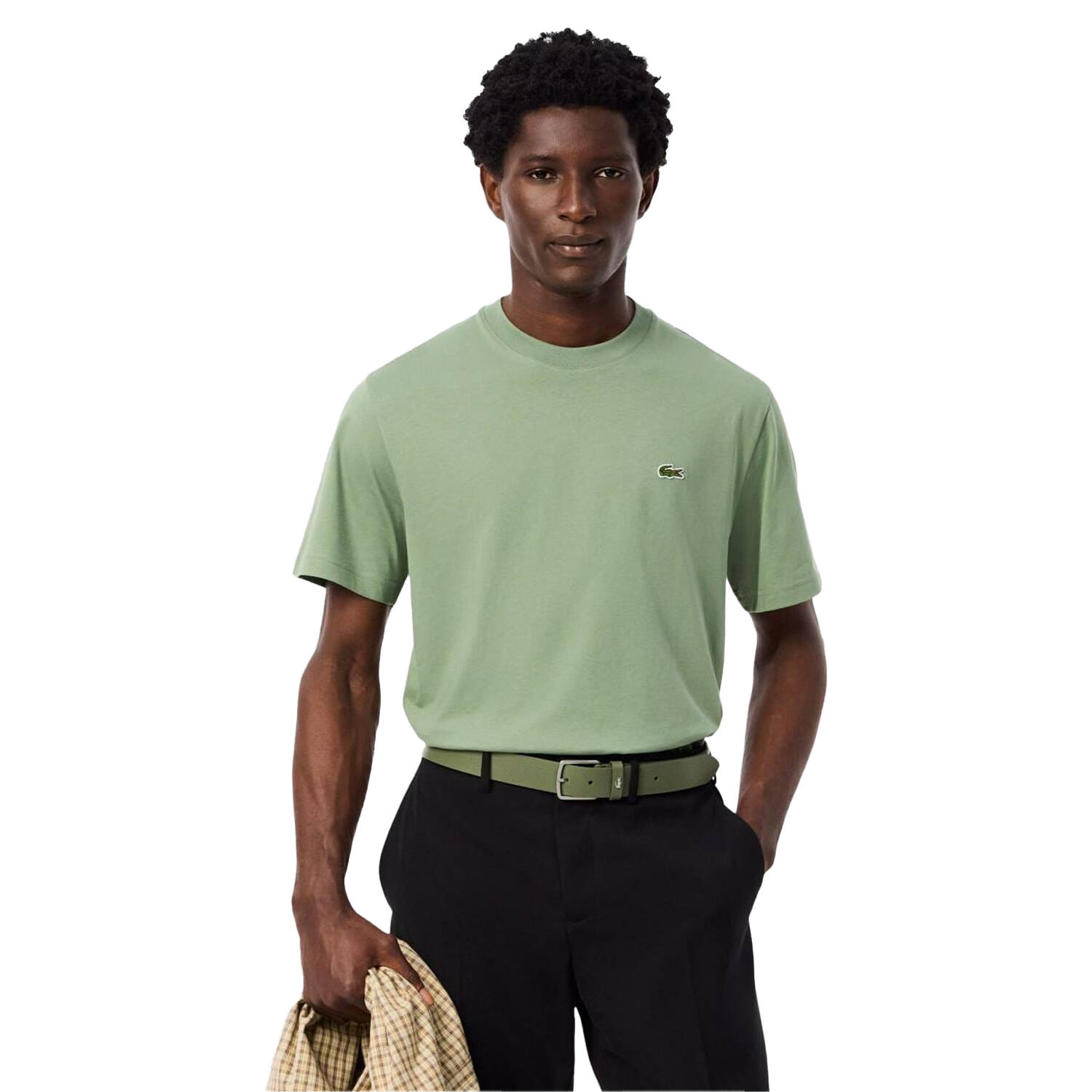 T-shirt Lacoste modelo TH7318-00-S86 para homem 4/5