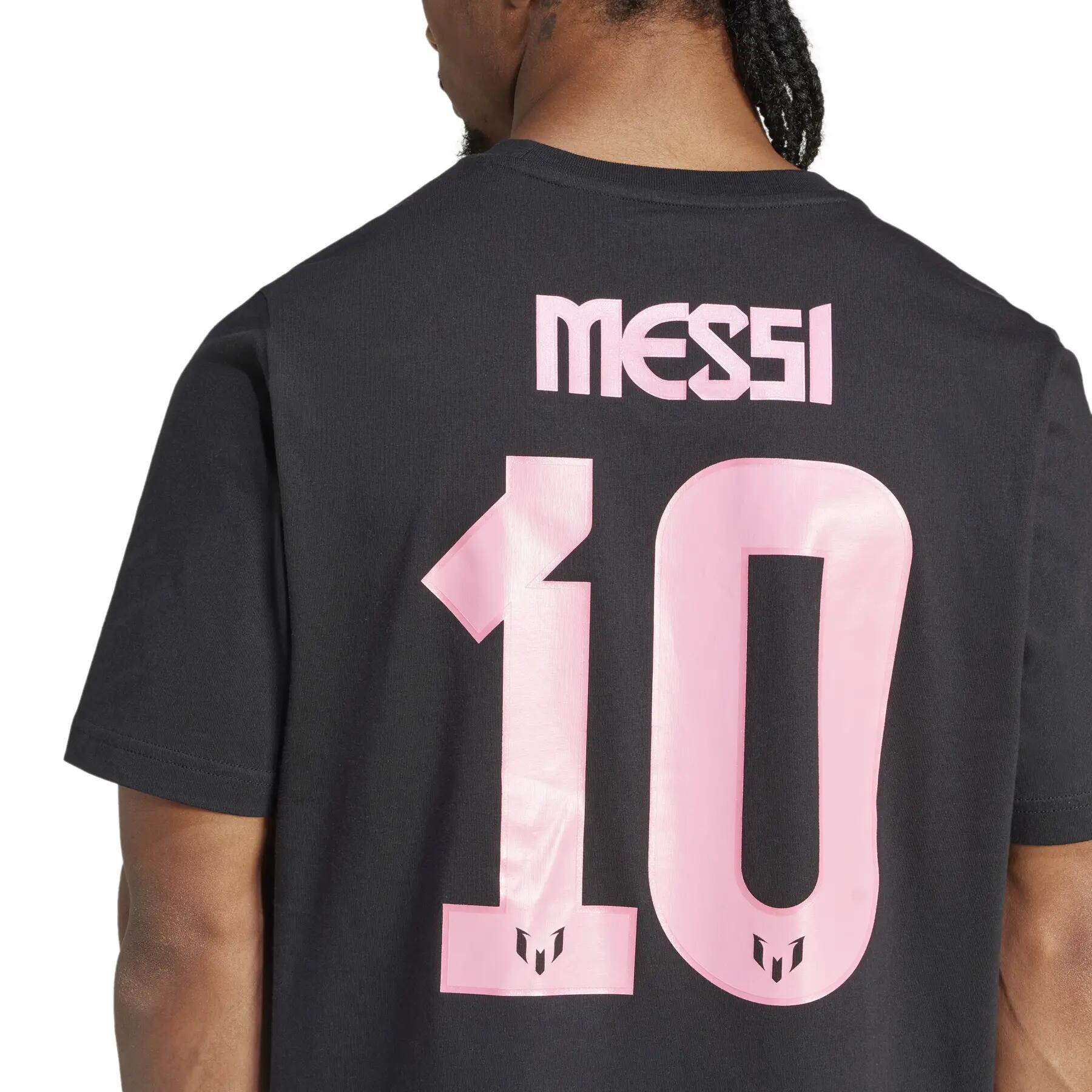 T-shirt graphisme Nom et numéro de Messi 6/6