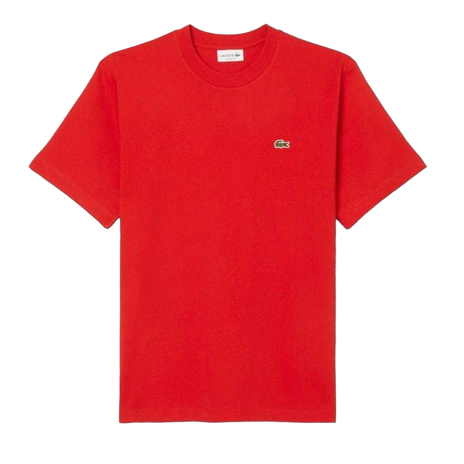 Mens Embroidered Logo TShirt (Red) 2/4