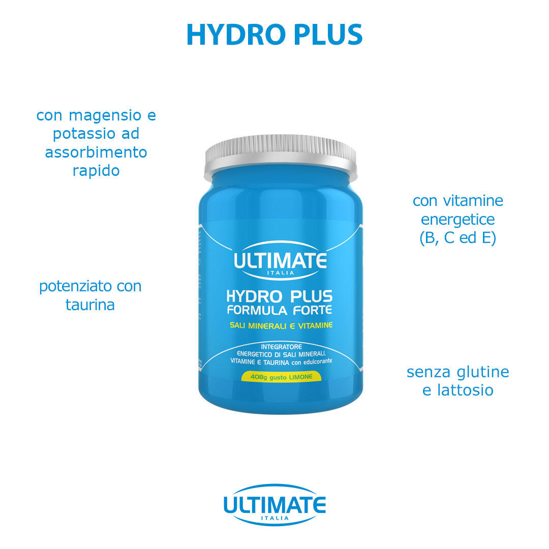 Integratore alimentare - HYDRO PLUS LIMONE -  408g 4/7