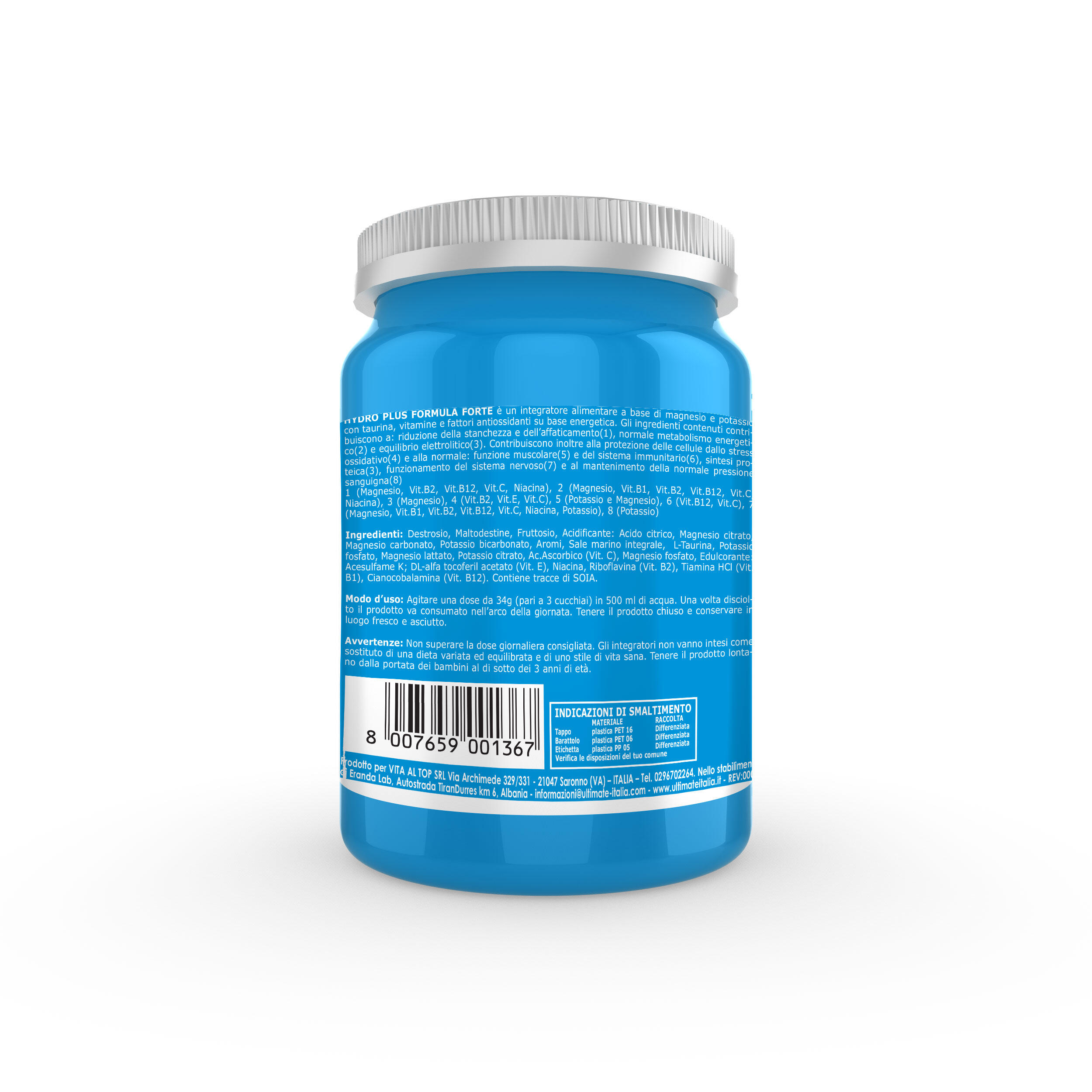 Integratore alimentare - HYDRO PLUS LIMONE -  408g 2/7