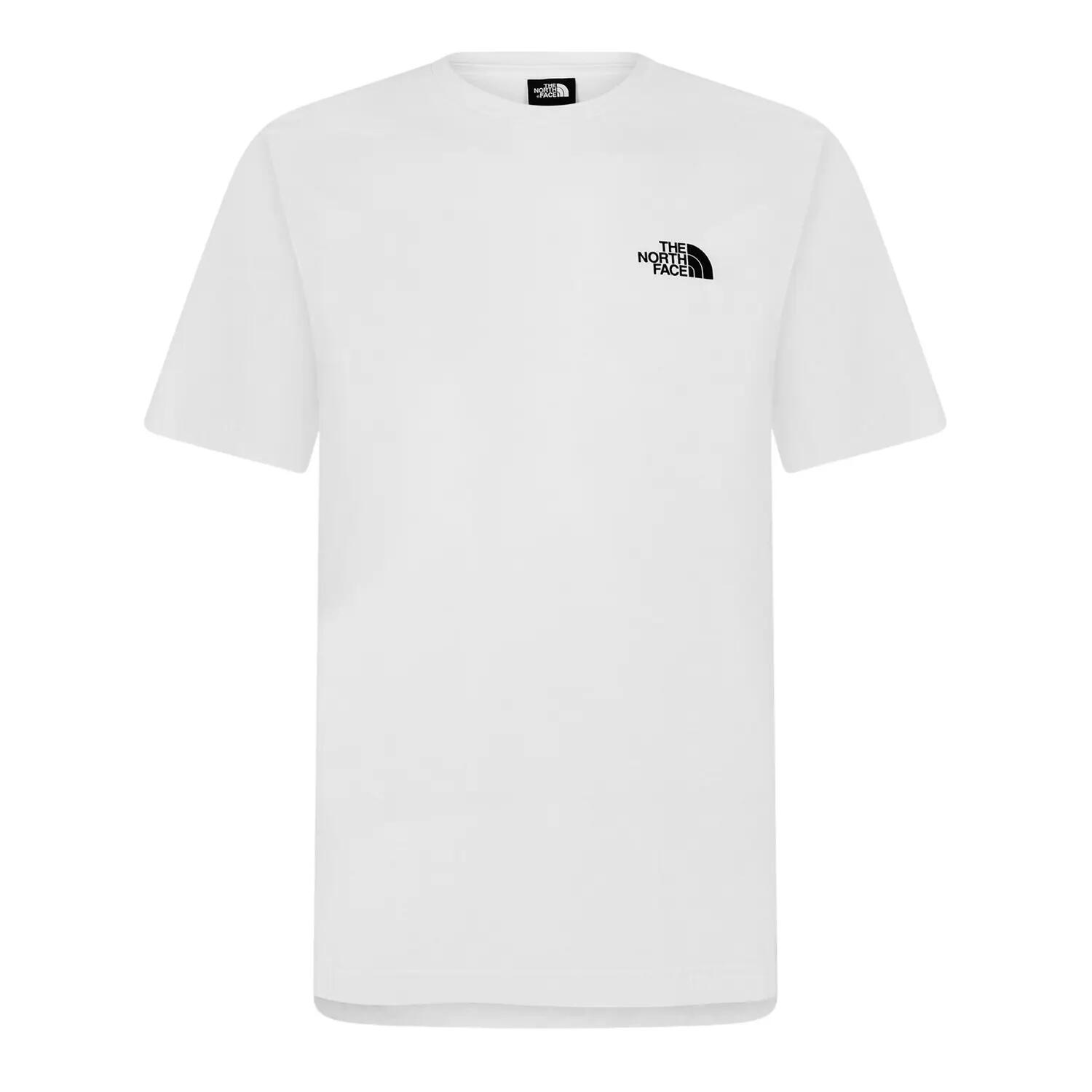 Mens Simple Dome Regular TShirt (White) 2/5
