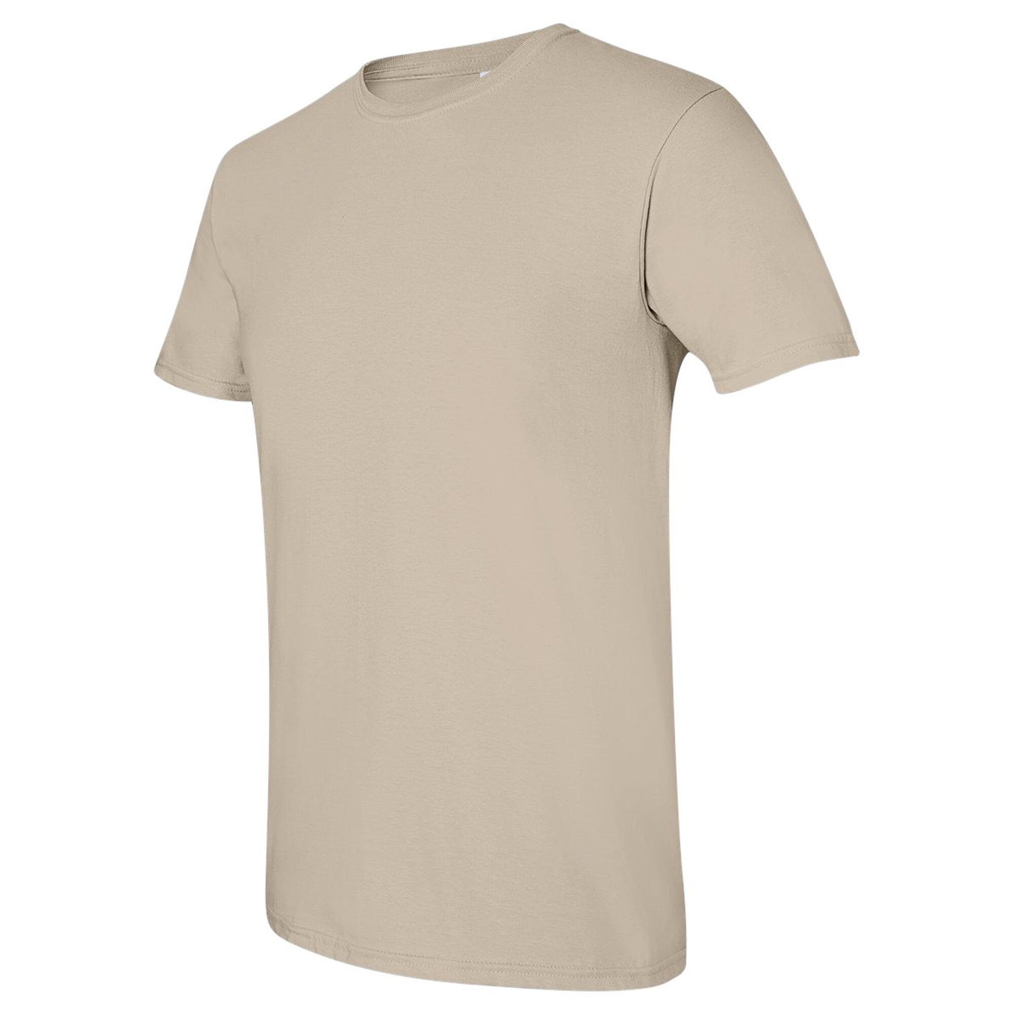 Tshirt Uni Manches Courtes SOFTSTYLE Homme (Beige) 3/3