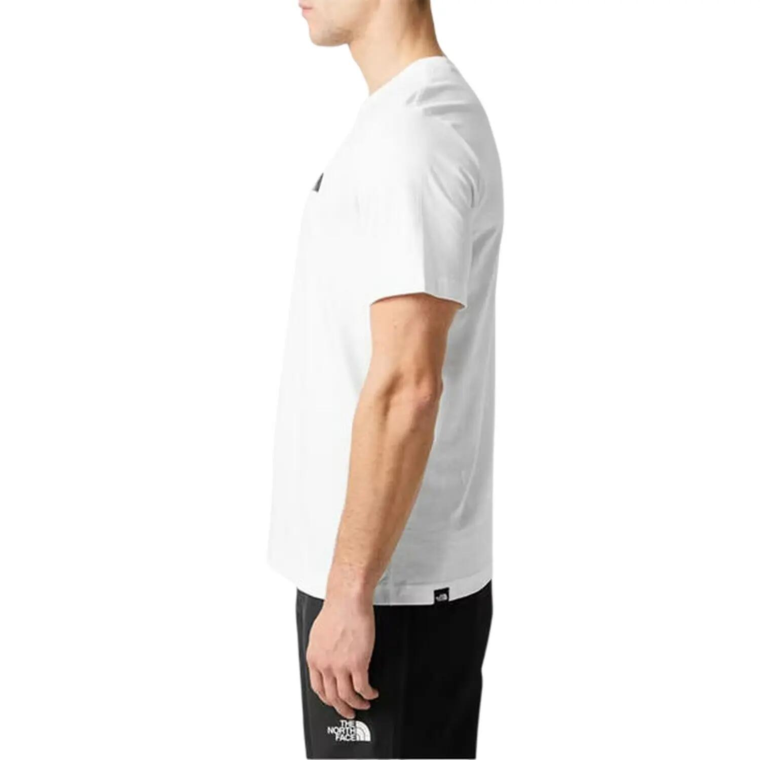 Mens Simple Dome Regular TShirt (White) 4/5