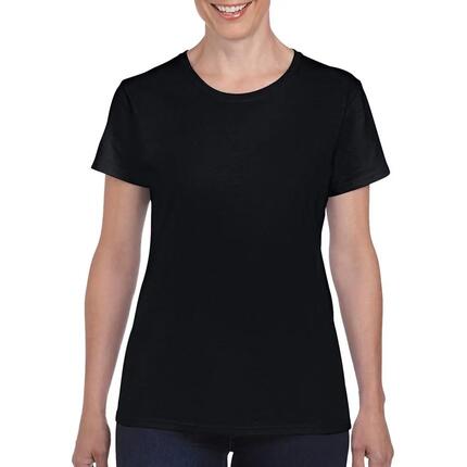 Tshirt À Manches Courtes Coupe Féminine Femme (Rose Clair)