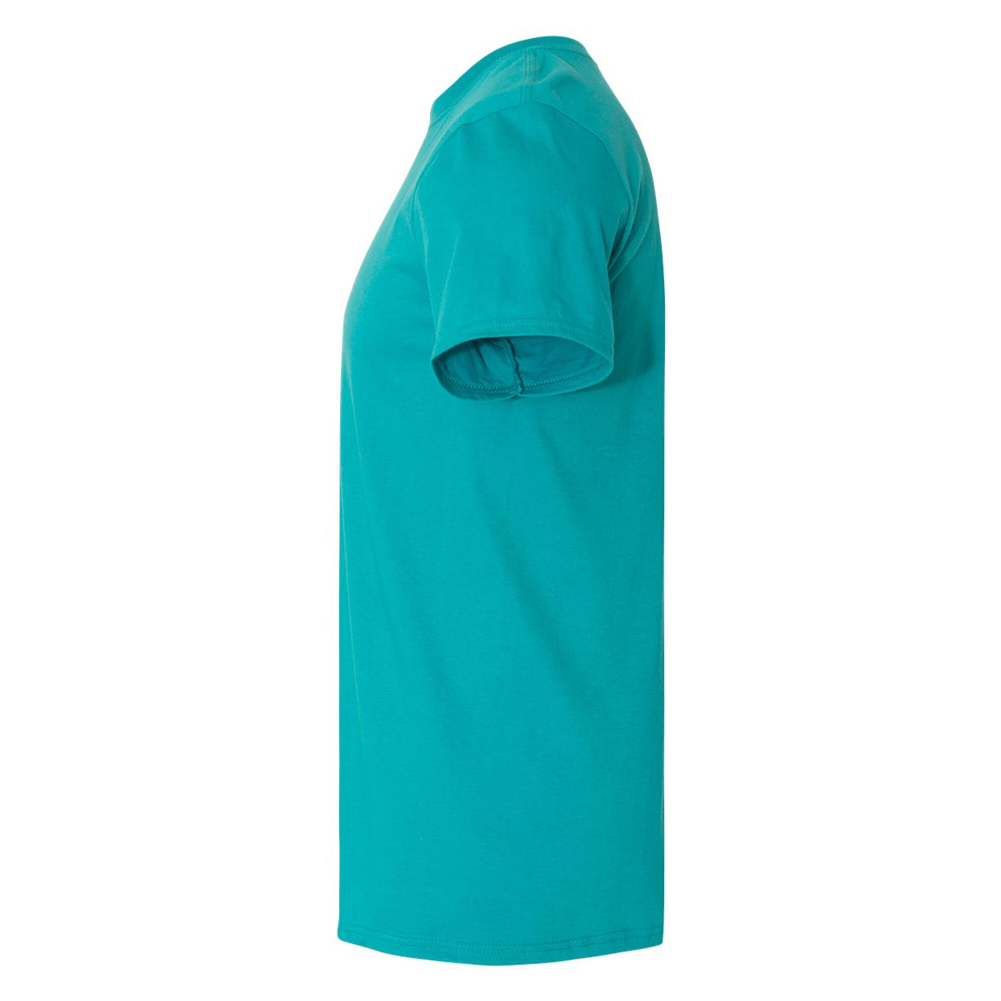 Mens SoftStyle Ringspun TShirt (Jade Dome) 3/3
