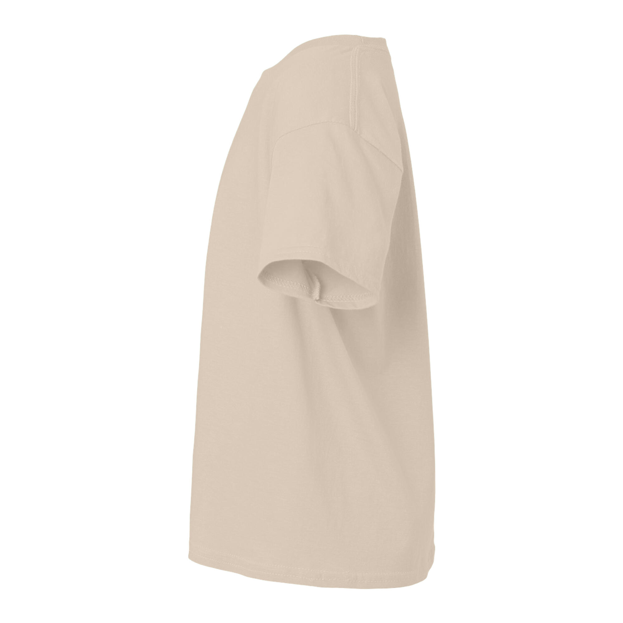 Childens/Kids SoftStyle Ringspun TShirt (Sand) 4/4
