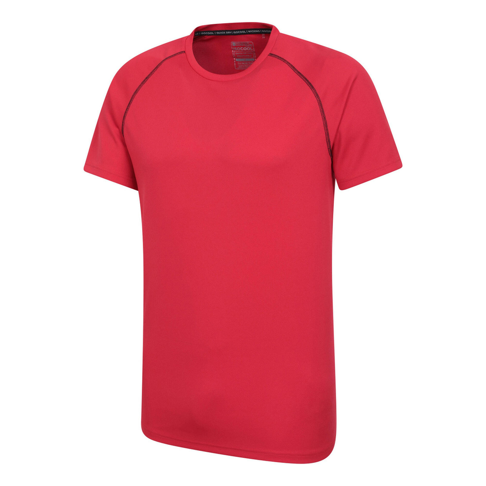 "Endurance" TShirt für Herren Rot 3/4