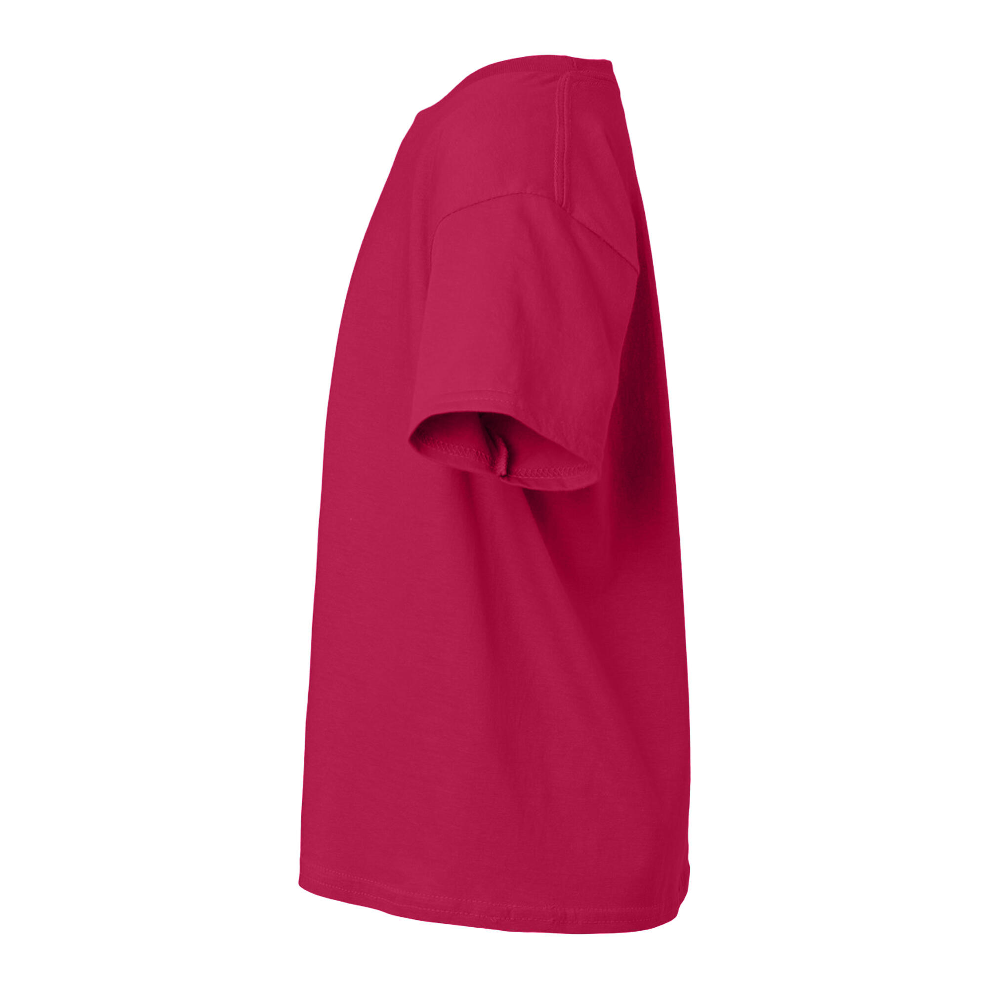 Childens/Kids SoftStyle Ringspun TShirt (Cardinal Red) 4/4