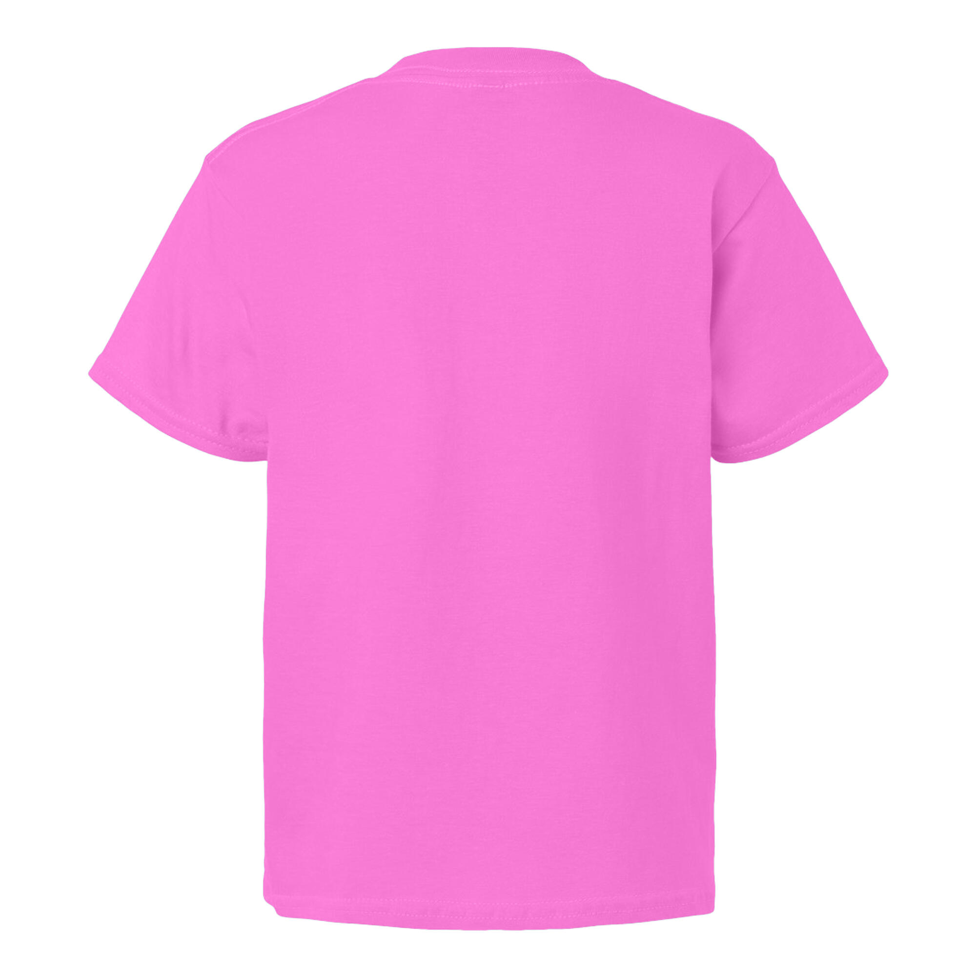 Childens/Kids SoftStyle Ringspun TShirt (Azalea) 3/4