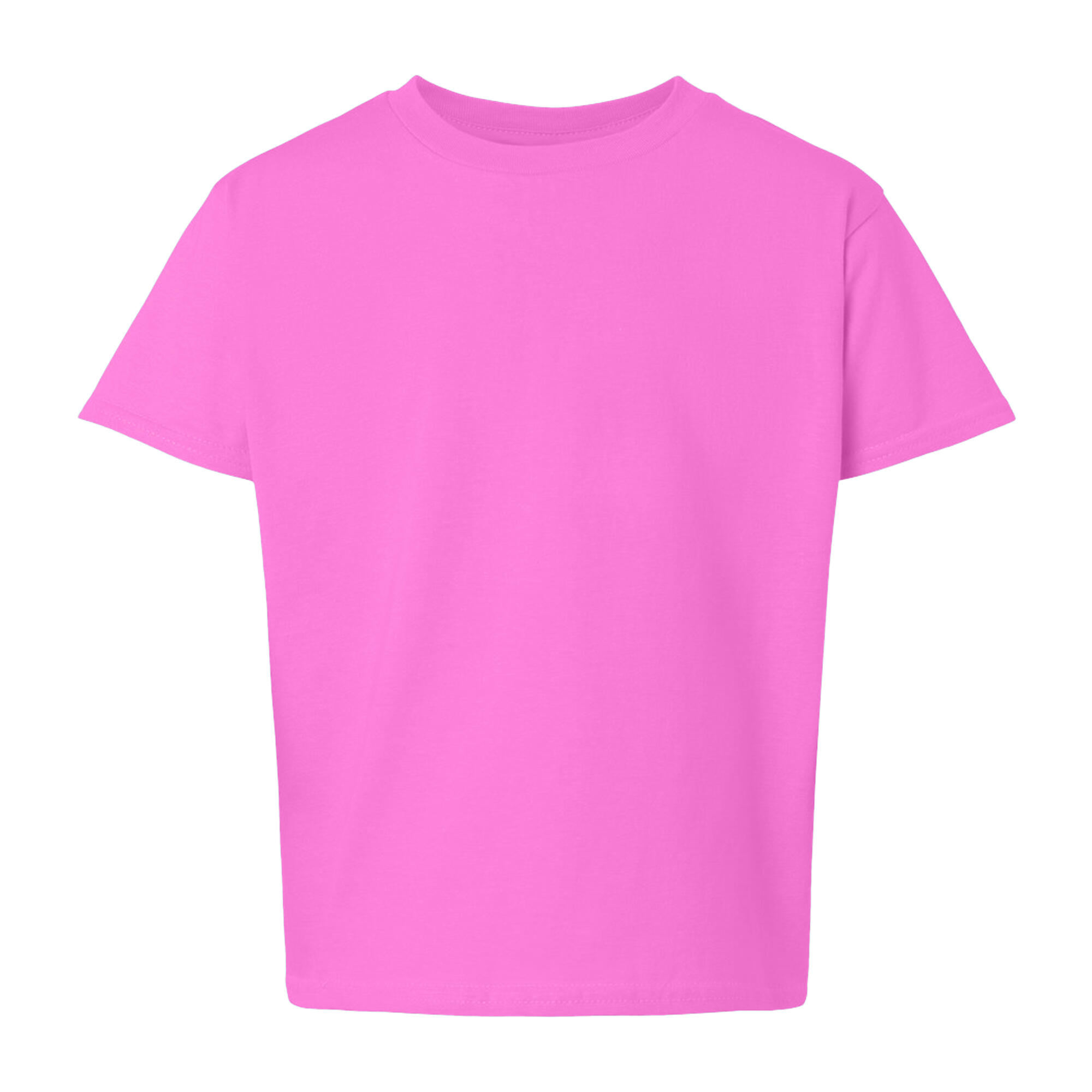 Childens/Kids SoftStyle Ringspun TShirt (Azalea) 2/4