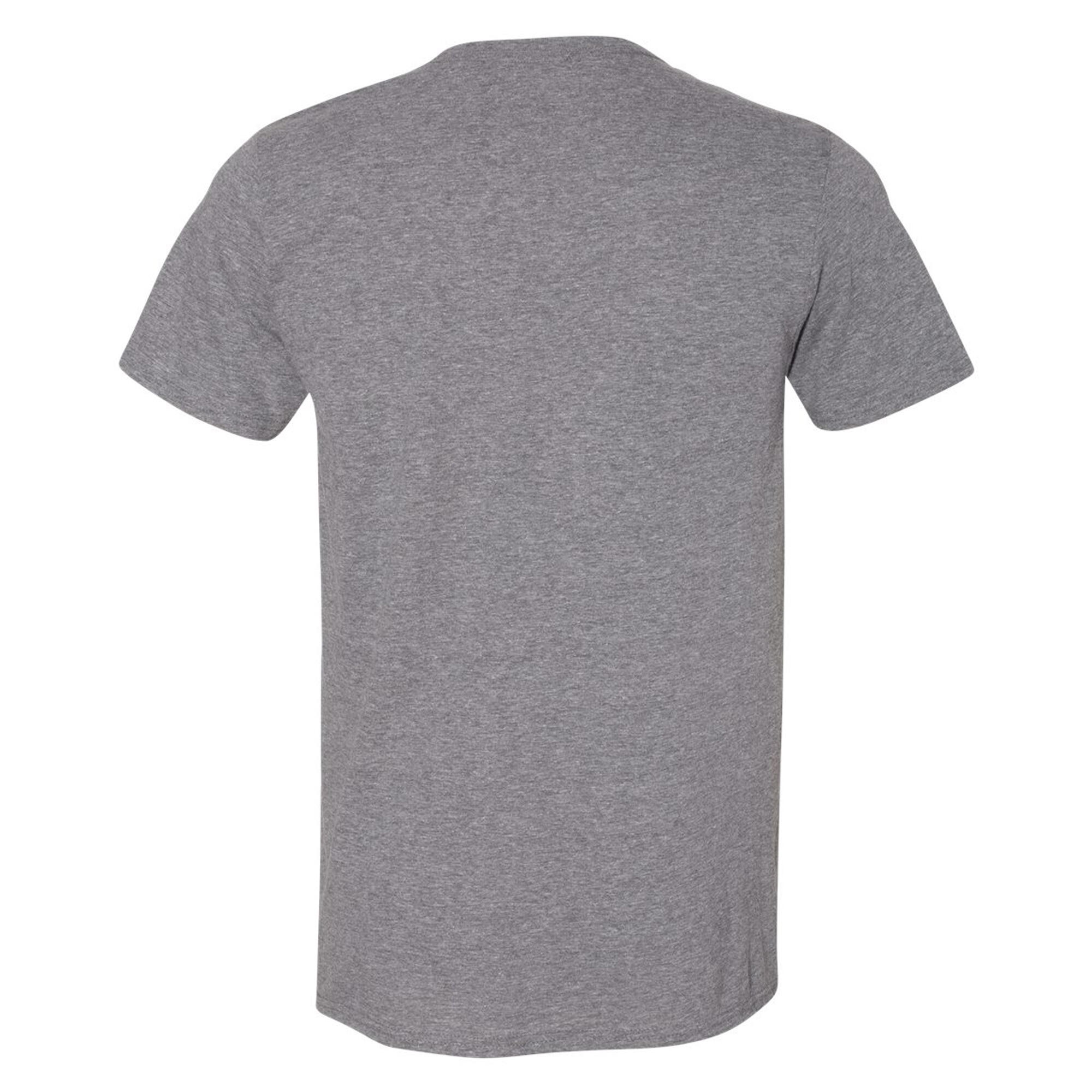 Mens SoftStyle Ringspun TShirt (Graphite Heather) 2/3