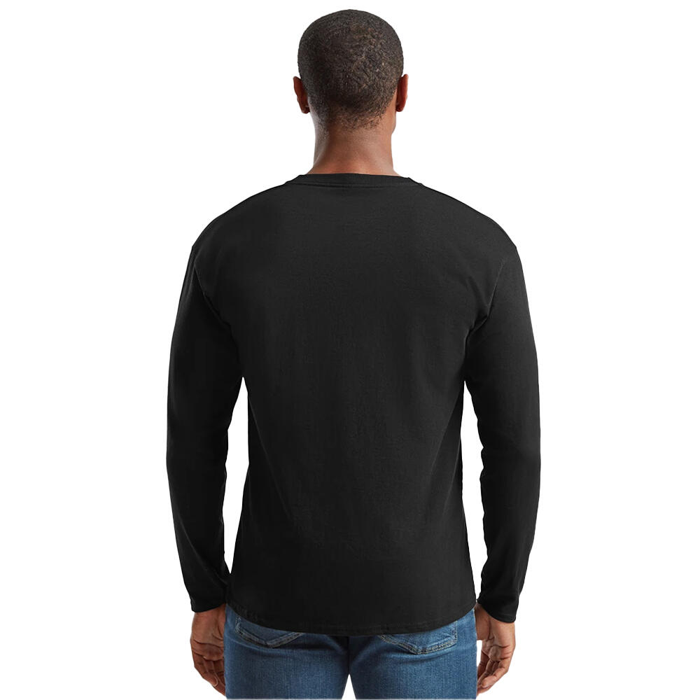 Original TShirt, langärmlig Herren Schwarz 4/4