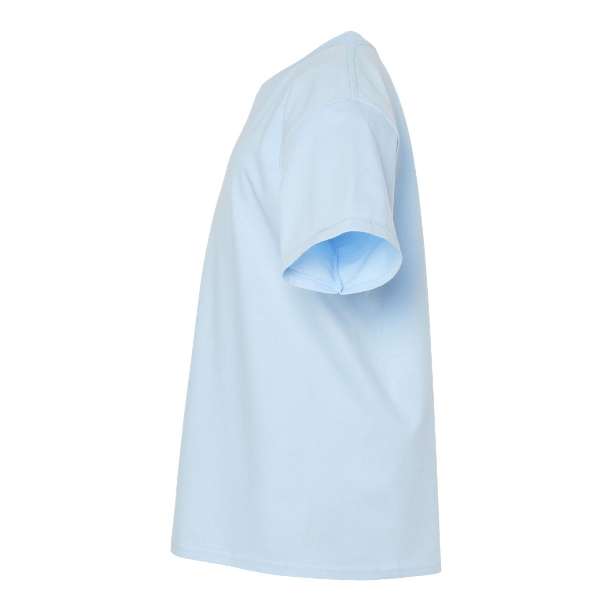 Childrens/Kids Softstyle Midweight TShirt (Light Blue) 3/3