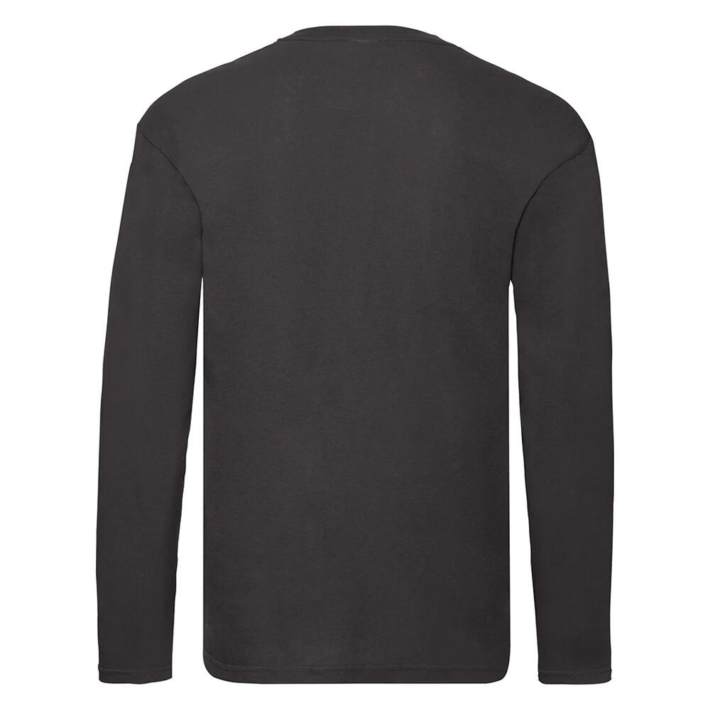 Original TShirt, langärmlig Herren Schwarz 3/4