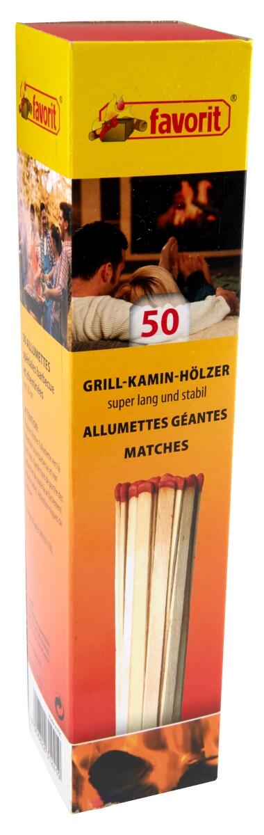 FAVORITE Zápalky krbové 50 ks