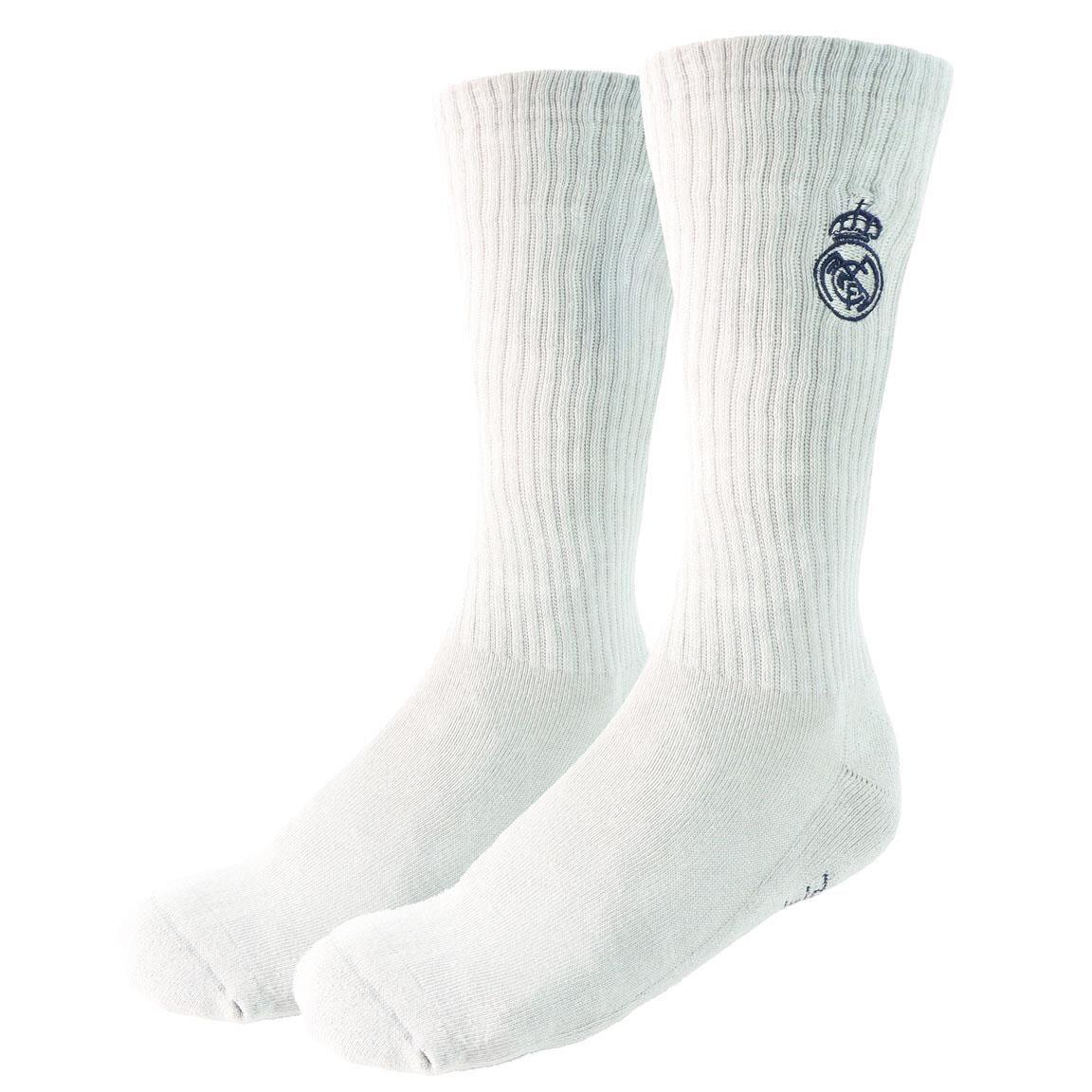 Confezione di calzini sportivi per bambini del Real Madrid, in cotone 6/7