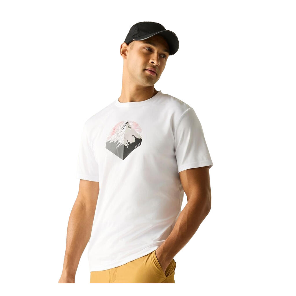 Mens Fingal Mountain TShirt (White)