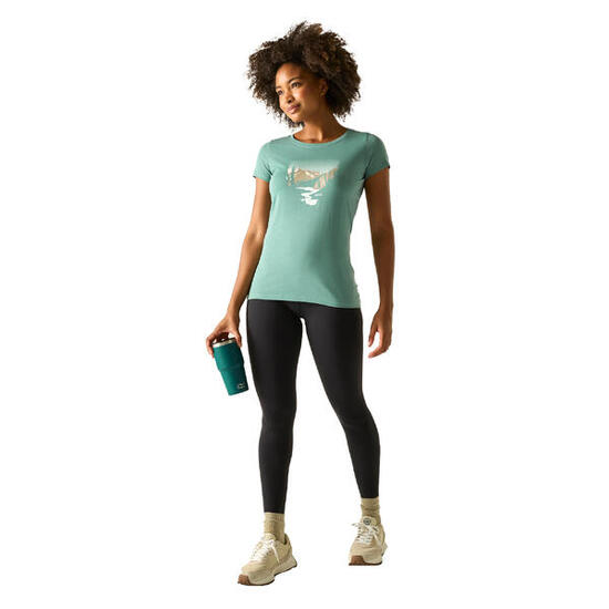 Tshirt BREEZED Femme (Pastel Turquoise)