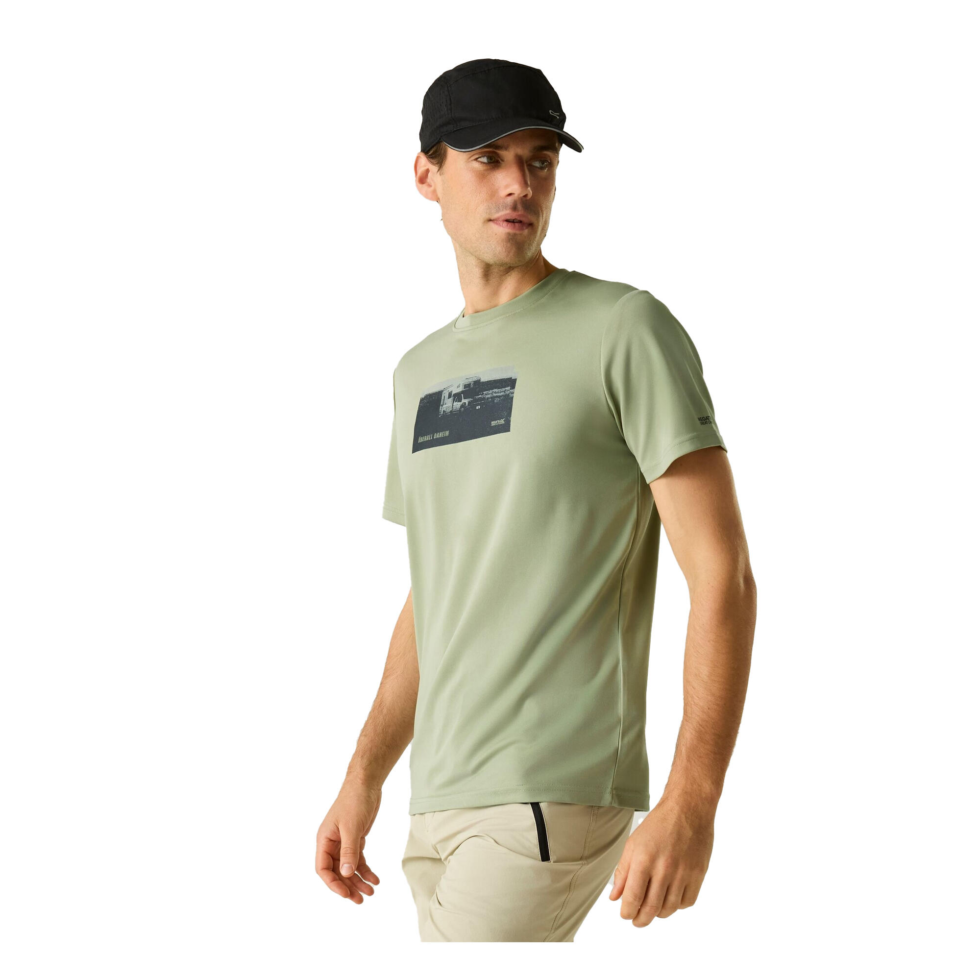 Tricou Drumeții În Natură Regatta Fingal Slogan Truck Bărbați