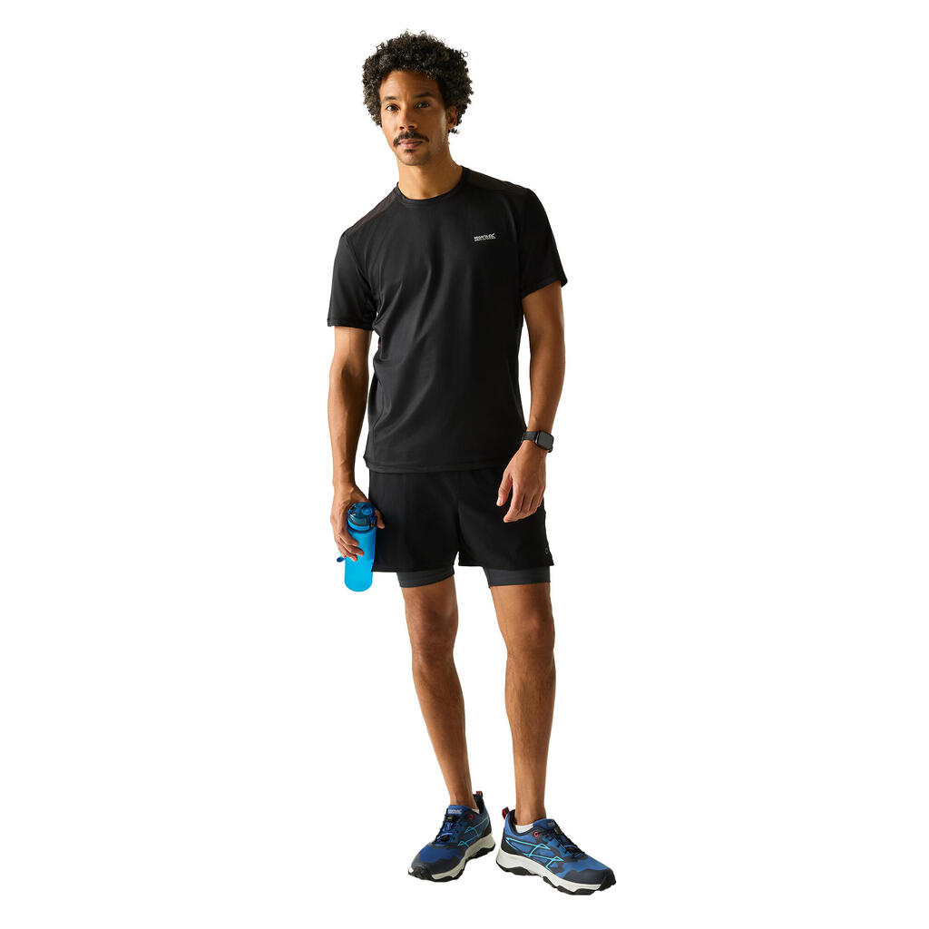 Mens Virda TShirt (Ash/Black)