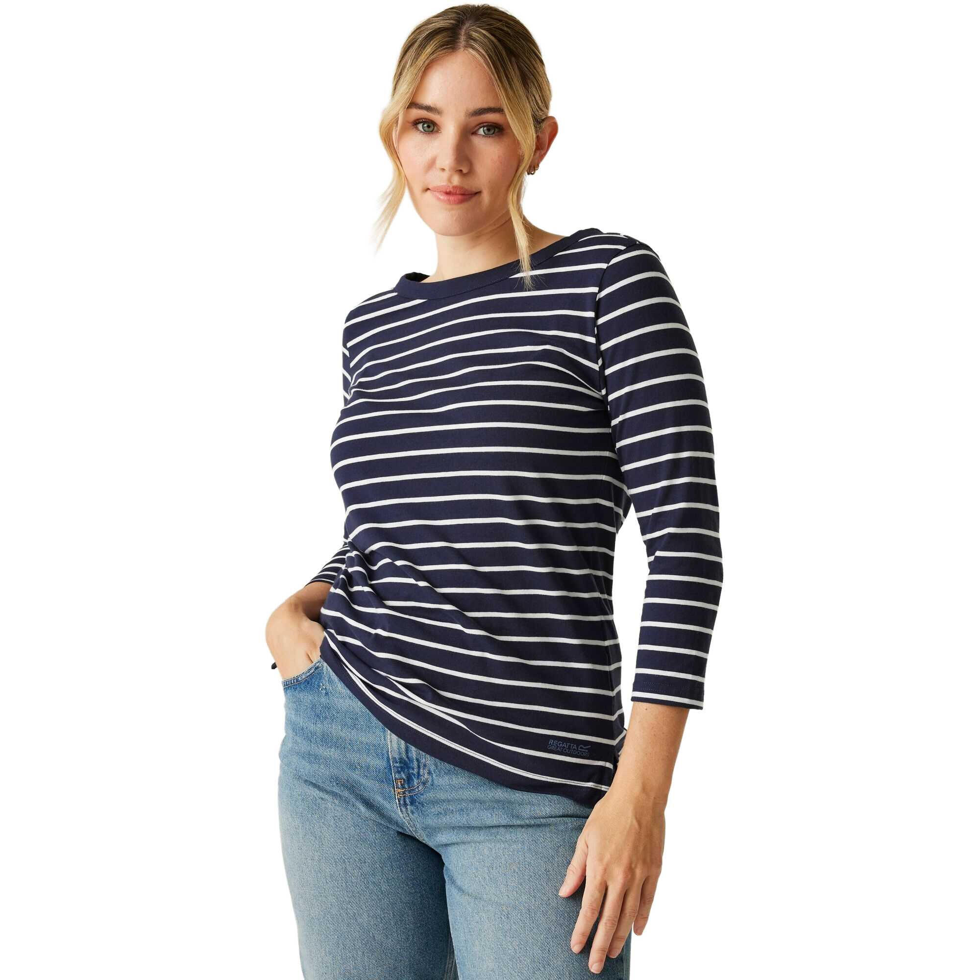bleu marine. / blanc